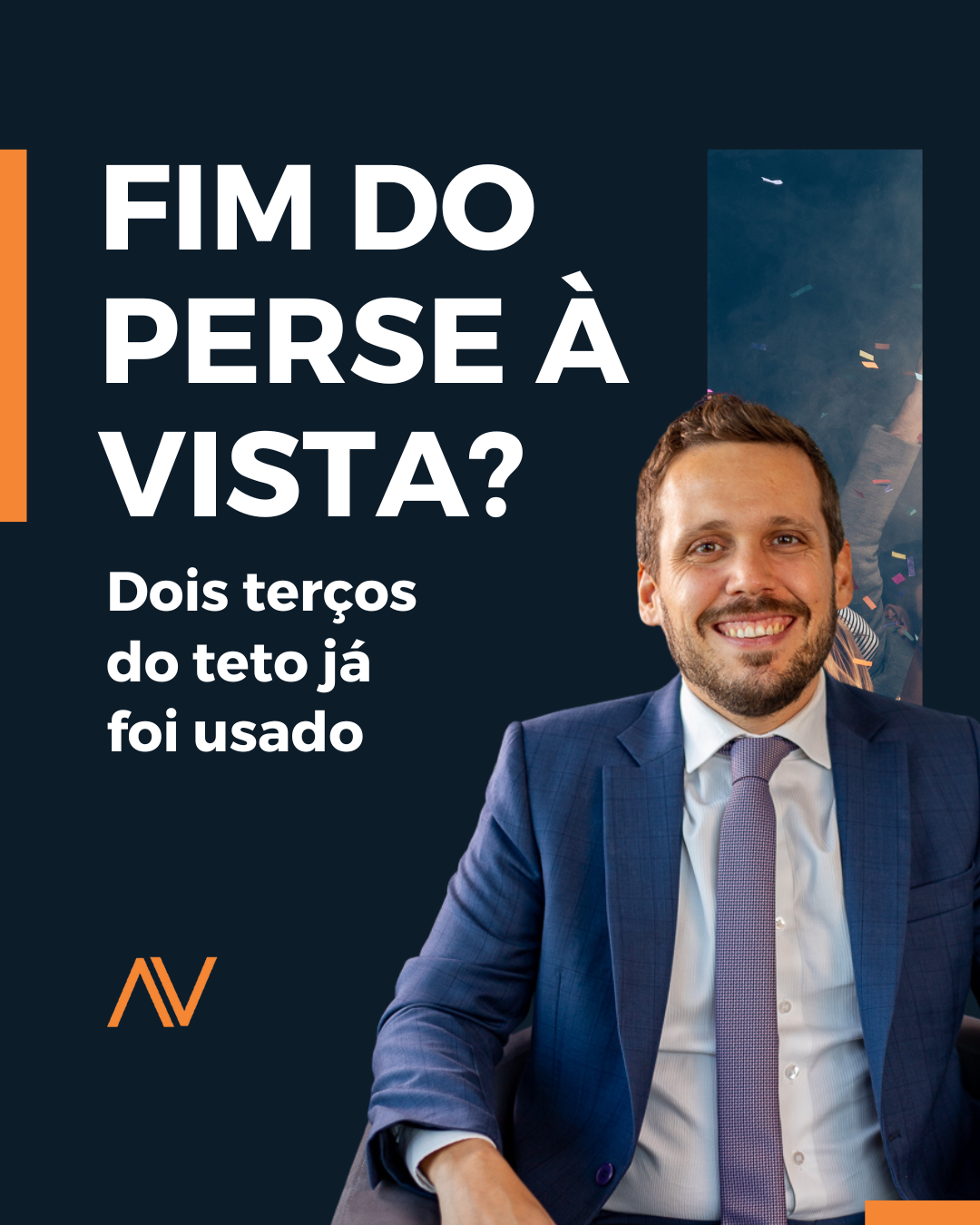 FIM DO PERSE À VISTA? Dois terços do teto já foi usado